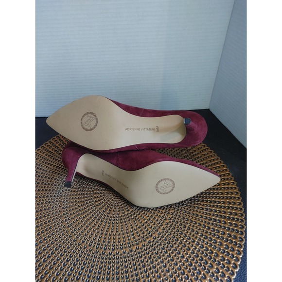Adrienne Vittadini Firisna Suede Heels Size 9.5M - Picture 5 of 7
